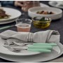 Набор кухонный Victorinox Swiss Modern Table Set 24шт с мятн. ручкой (6 ножей tomato,6 вилок,6 ложек,6 ложек)