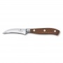 Кухонный нож Victorinox Grand Maitre Wood Shaping 8см изогн. с дерев. ручкой (GB)