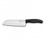 Набор кухонный Victorinox SwissClassic Cutlery Block 9шт с черн. ручкой с подст. (6 ножей, точило, вилка, ножни