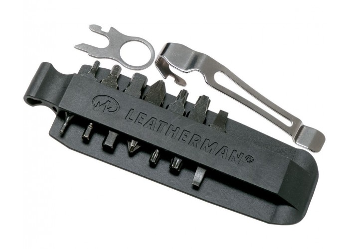 Мультиінструмент Leatherman CHARGE PLUS, шкіряний чохол, карт. кор., метрич. біти