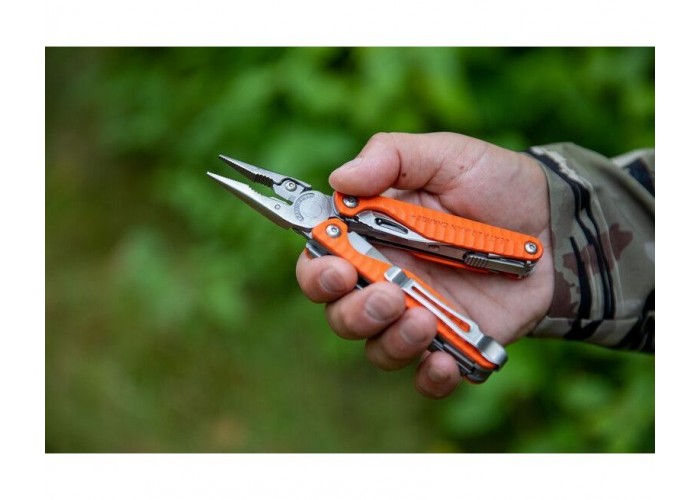 Мультиінструмент Leatherman CHARGE PLUS, шкіряний чохол, карт. кор., метрич. біти