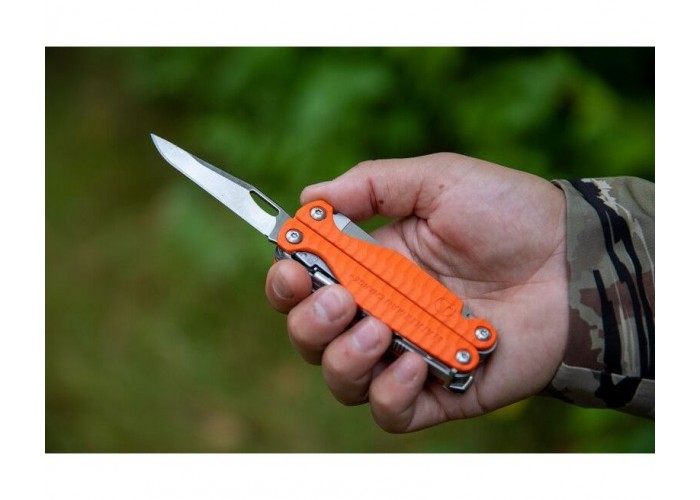 Мультиінструмент Leatherman CHARGE PLUS, шкіряний чохол, карт. кор., метрич. біти