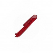 Накладки ручки ножа задн. red translucent mat (91мм)