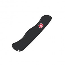 Накладки ручки ножа перед. black with Logo red/white (111мм)