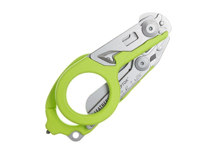 Ножиці LEATHERMAN Raptor Rescue, зелені, utility чохол