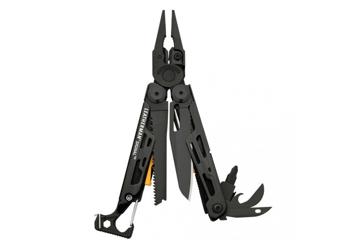 Мультиінструмент LEATHERMAN SIGNAL BLACK, синтетичний чохол, картонна коробка