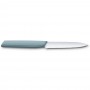 Кухонный нож Swiss Modern Paring  10см волн. с голуб.ручкой