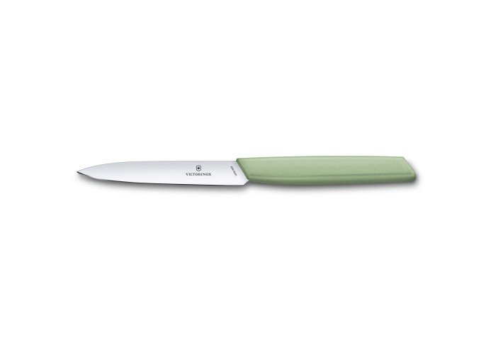 Кухонный нож Swiss Modern Paring  10см с зел.ручкой
