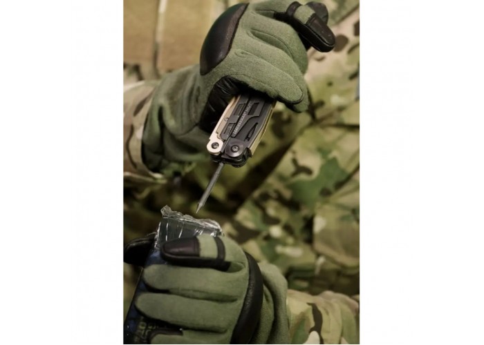 Мультиінструмент Leatherman MUT EOD black, чохол Molle (олива), картонна коробка