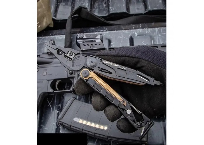 Мультиінструмент Leatherman MUT EOD black, чохол Molle (олива), картонна коробка