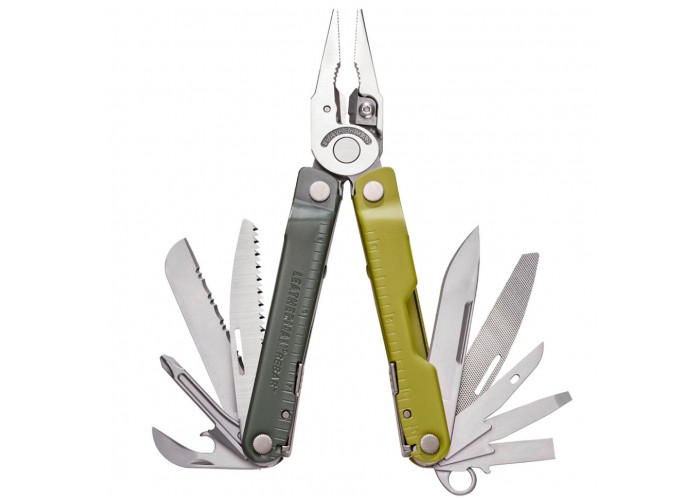 Мультиінструмент Leatherman Rebar Mossy Slate, нейлоновий чохол