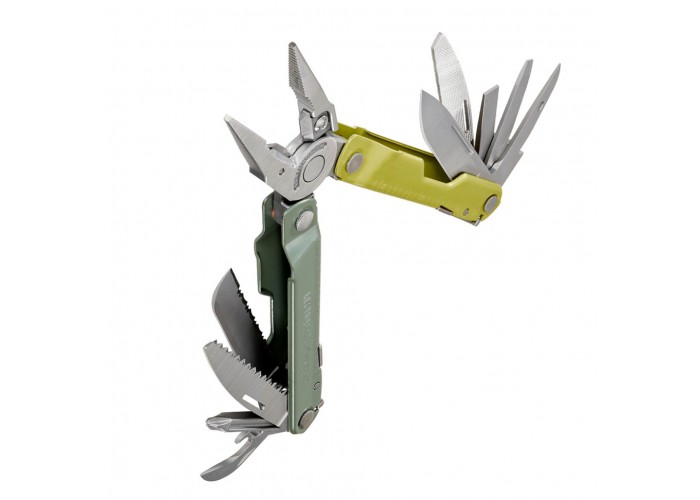 Мультиінструмент Leatherman Rebar Mossy Slate, нейлоновий чохол