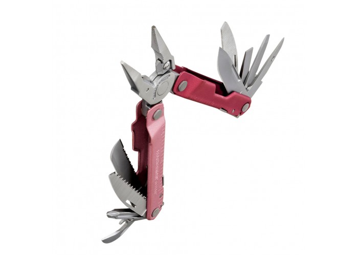 Мультиінструмент Leatherman Rebar Heathered Cranberry, нейлоновий чохол