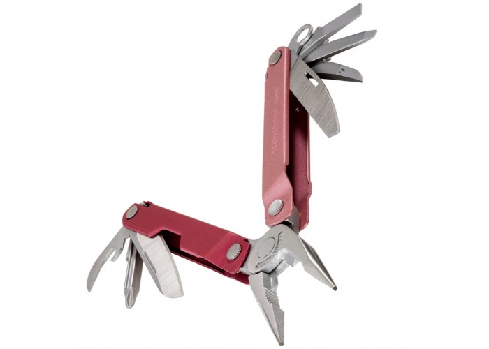 Мультиінструмент Leatherman Bond Heathered Cranberry, нейлоновий чохол