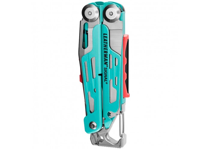 Мультиінструмент Leatherman Signal Aqua Silver, нейлоновий чохол