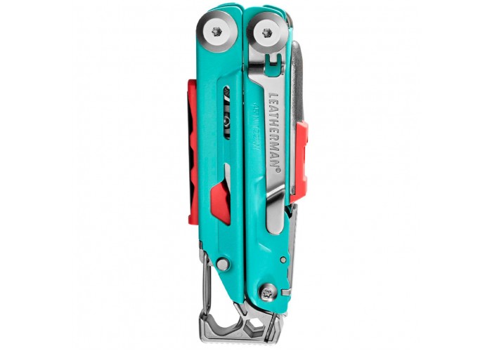 Мультиінструмент Leatherman Signal Aqua Silver, нейлоновий чохол