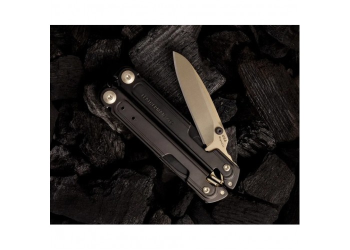 Мультиінструмент Leatherman ARC Obsidian Limited, шкіряний чохол, біти