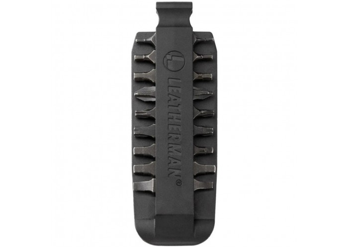 Мультиінструмент Leatherman ARC Obsidian Limited, шкіряний чохол, біти