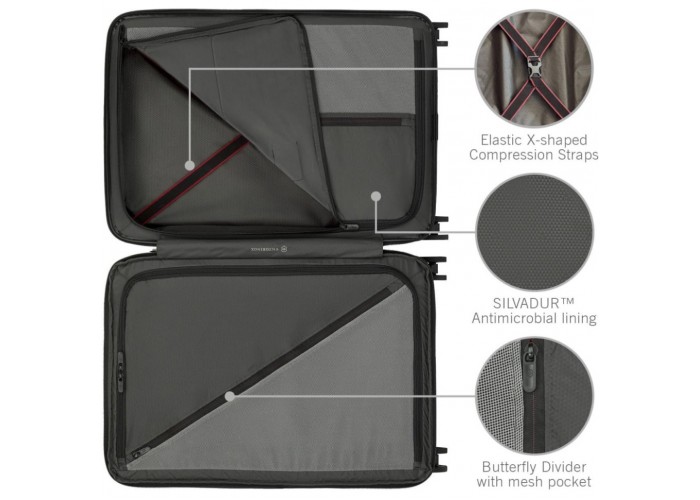 Валіза Victorinox AIROX Advanced Black Середня