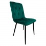 Крісло стілець для кухні вітальні барів Bonro B-421 зелене
