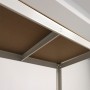 Стелаж металевий 180x90x40 Siker P9040 білий