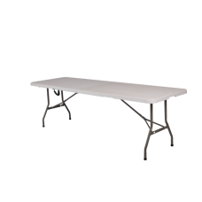 Стіл складаний Bonro BS 244 см білий (42400481)