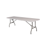 Стіл складаний Bonro BS 244 см білий (42400481)