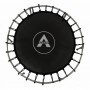 Батут Atleto 140 см с захисною сіткою, червоний