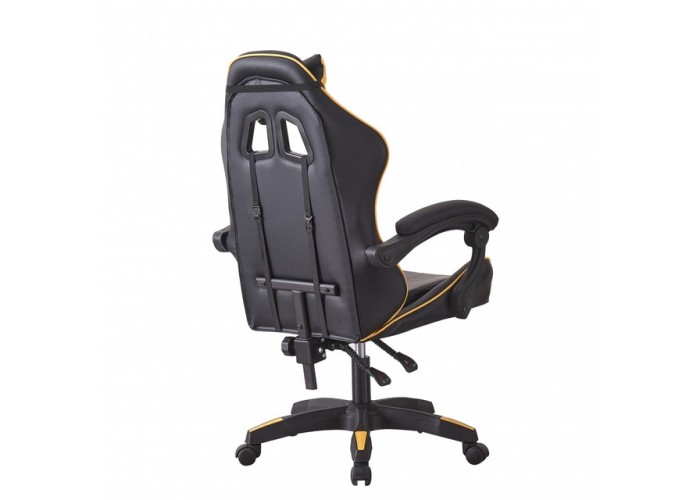 Крісло геймерське Bonro B-0519 жовте