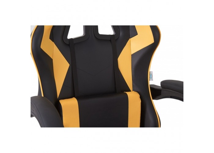 Крісло геймерське Bonro B-0519 жовте
