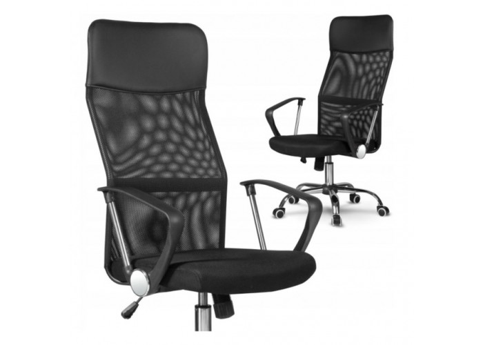 Крісло офісне 2шт комплект Bonro Manager чорне