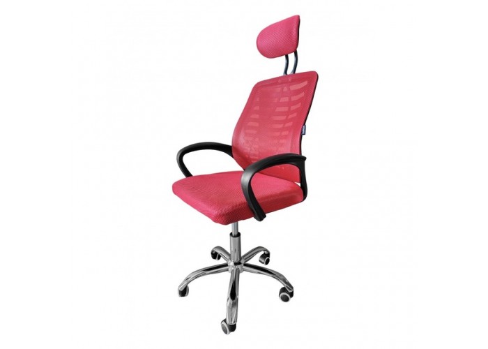 Крісло офісне Bonro B-6200 червоне