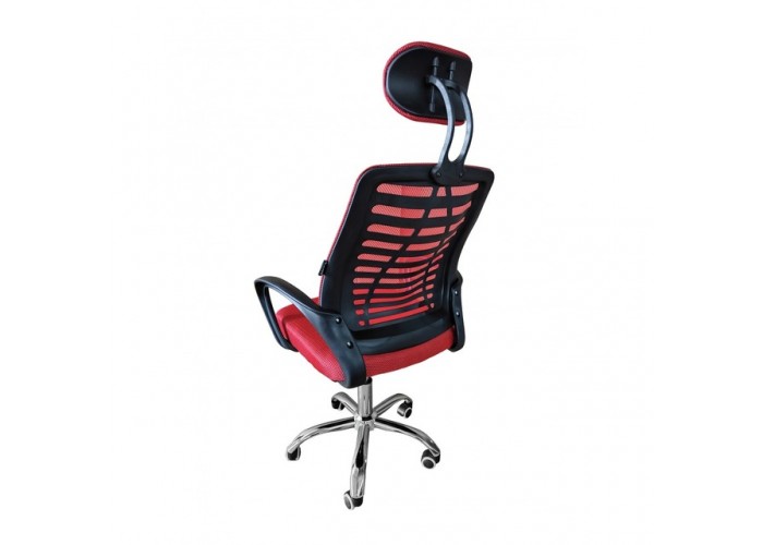 Крісло офісне Bonro B-6200 червоне