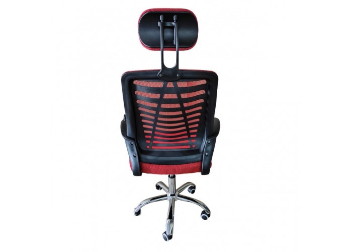 Крісло офісне Bonro B-6200 червоне
