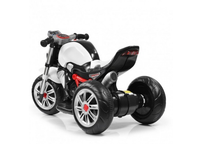 Дитячий електромотоцикл SPOKO M-3196 білий