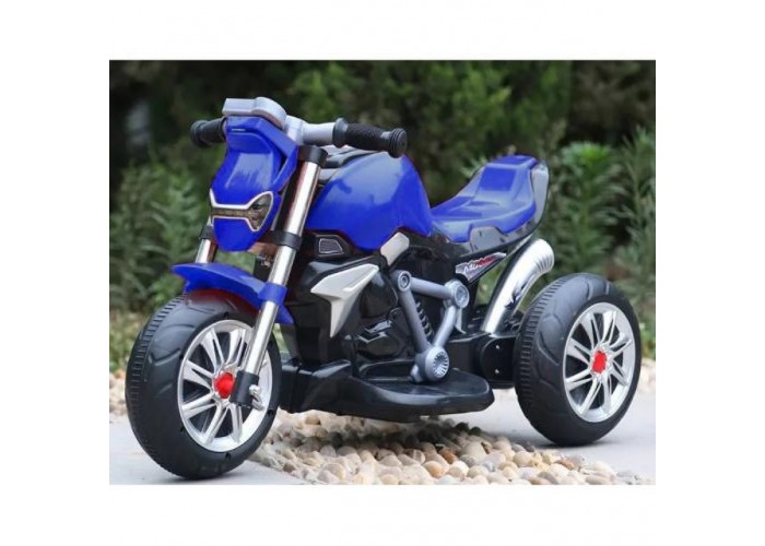 Дитячий електромотоцикл SPOKO M-3196 синій