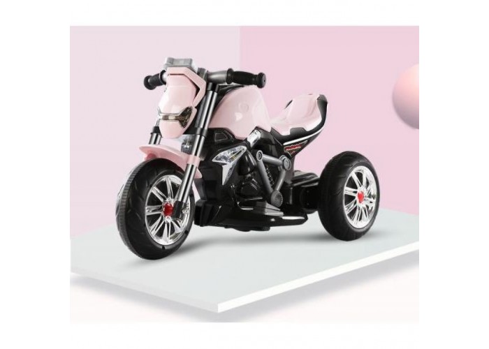 Дитячий електромотоцикл SPOKO M-3196 рожевий