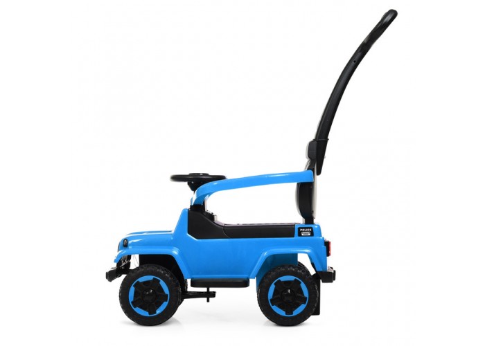 Каталка-толокар Spoko SP-219 2в1 з батьківською ручкою синій
