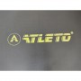 Батут з сіткою та драбинкою 252 см Atleto Black + подарунок м'ячик