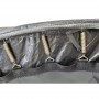 Батут з сіткою та драбинкою 252 см Atleto Black + подарунок м'ячик