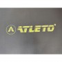 Батут з сіткою та драбинкою 312 см Atleto Black + подарунок м'ячик