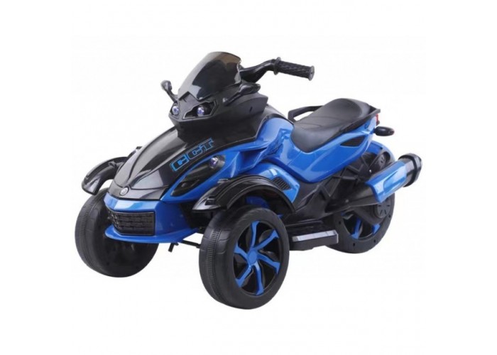 Дитячий електромотоцикл трицикл Spoko SP-610 синій