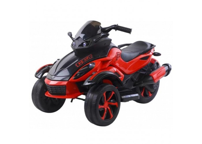 Дитячий електромотоцикл трицикл Spoko SP-610 червоний