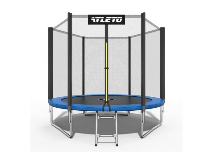 Батут Atleto 252 см з сіткою