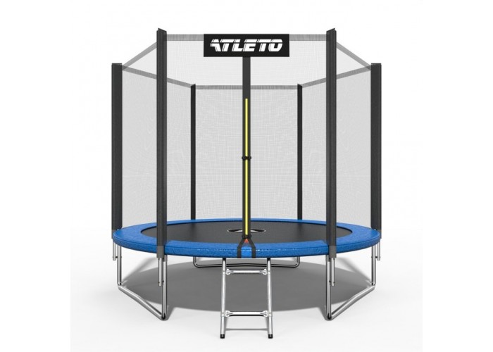 Батут Atleto 252 см з сіткою