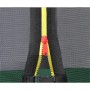 Батут Atleto 312 см з захисною внутрішньою сіткою зелений (2 місця)