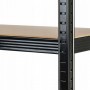 Стелаж металевий 180х90х40 Siker GoodTool P9040 чорний 5 полиць