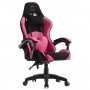 Крісло геймерське Bonro Lady 806 чорно-рожеве