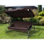 Качеля садова Bonro Garden коричнева