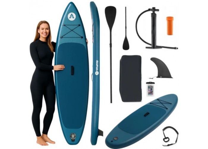 SUP-дошка надувна для плавання Atleto 350 см лагуна